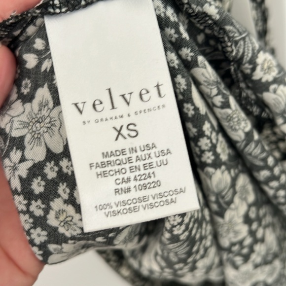 Velvet Graham Spencer Floral Dress XS - Picture 6 of 6